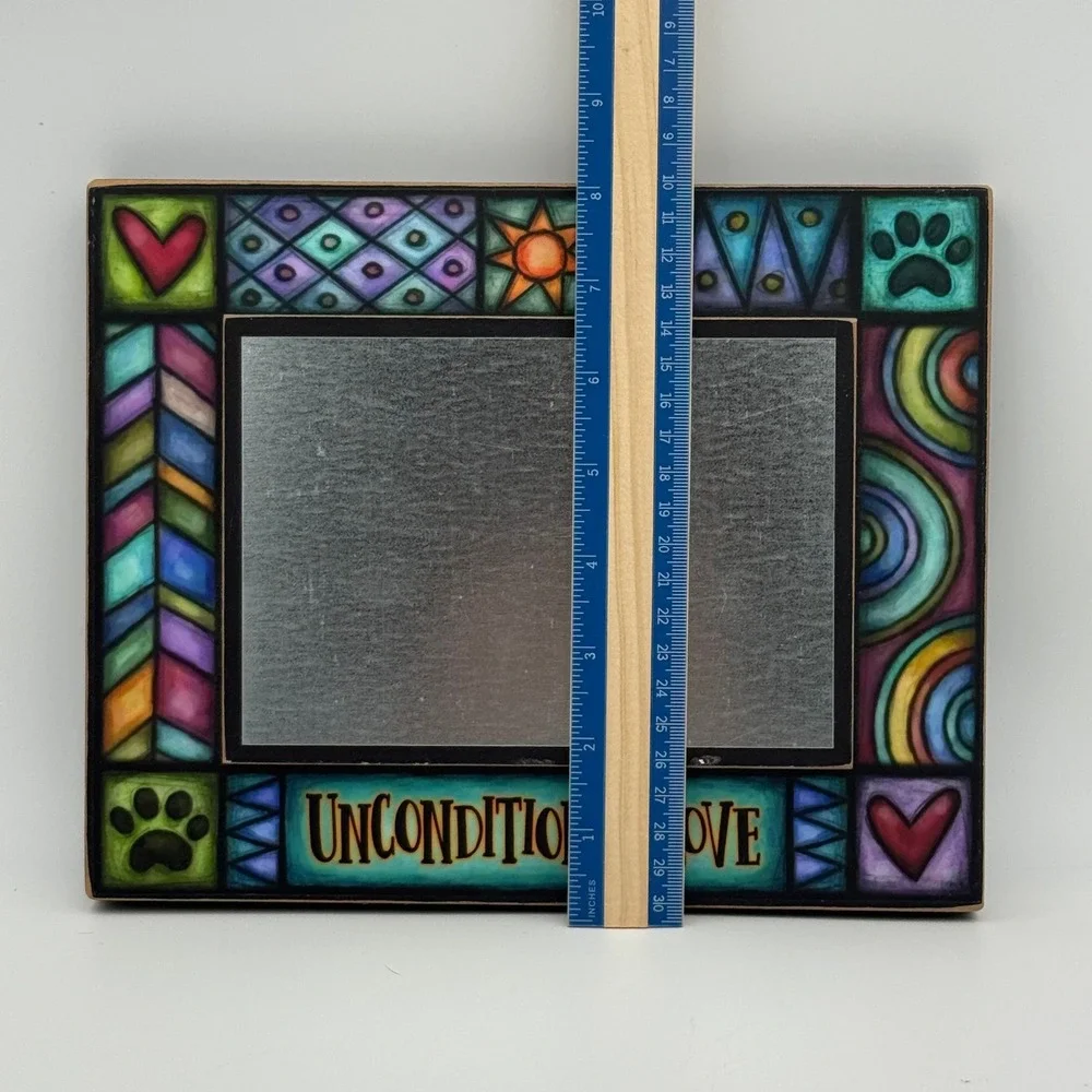 Michael Macone Spooner Creek Unconditional Love Magnetic Photo Frame Pet Art